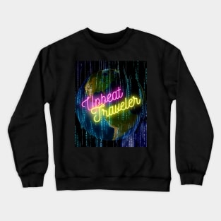 Upbeat Traveler TS Design 22 Crewneck Sweatshirt